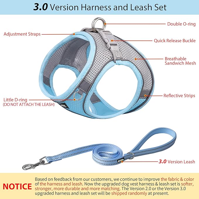 AIITLE Escape Proof Dog Harness